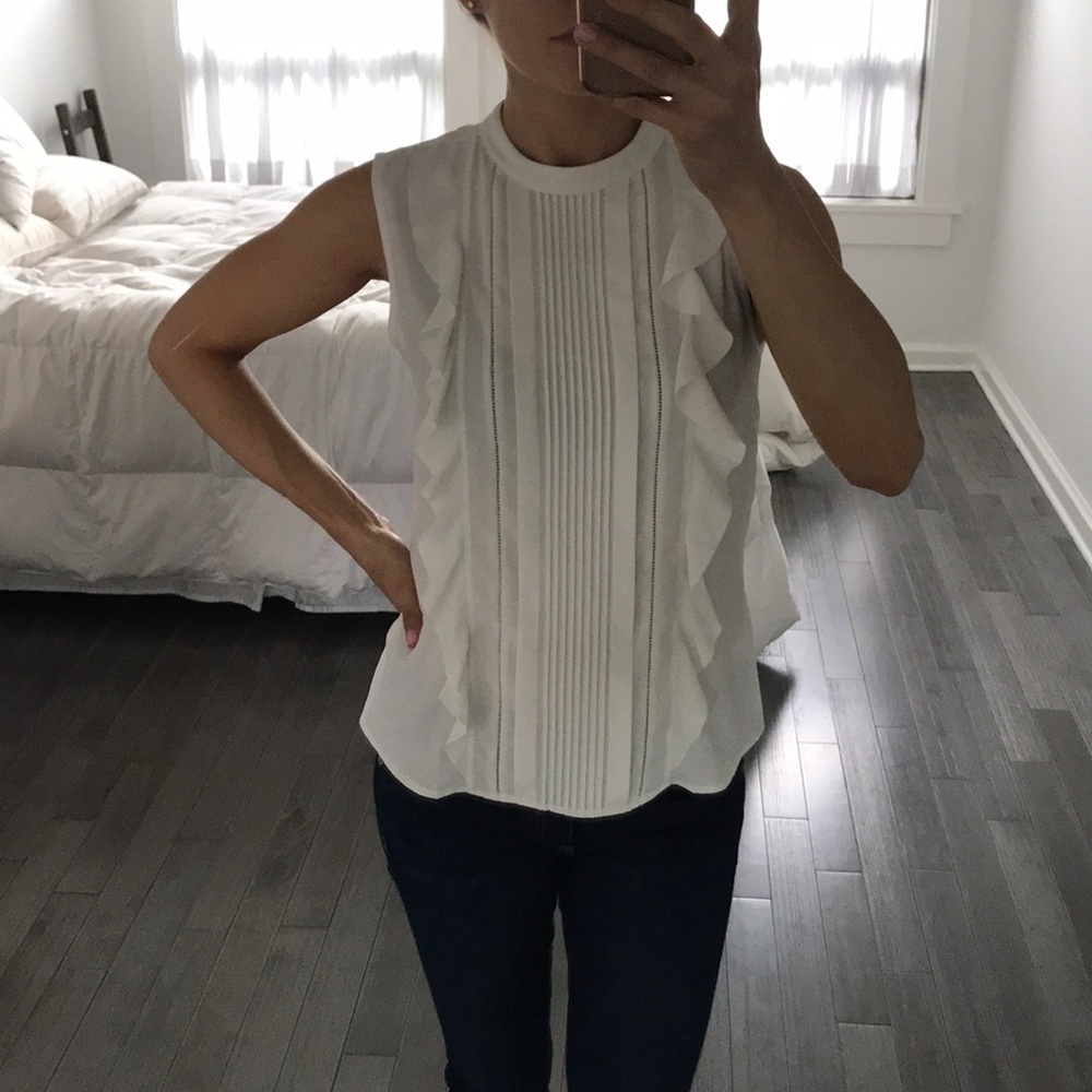 Romantic Ann Taylor Blouse in M